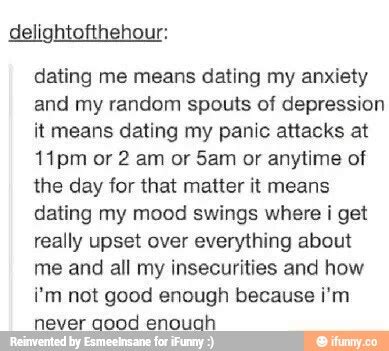 dating depression reddit